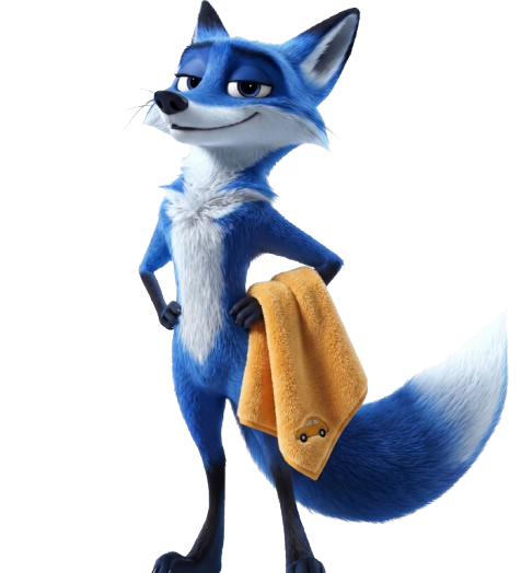 Blue Fox mascot